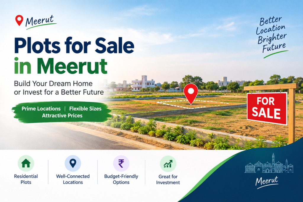 Plots for Sale in Meerut – Residential Plots and Land